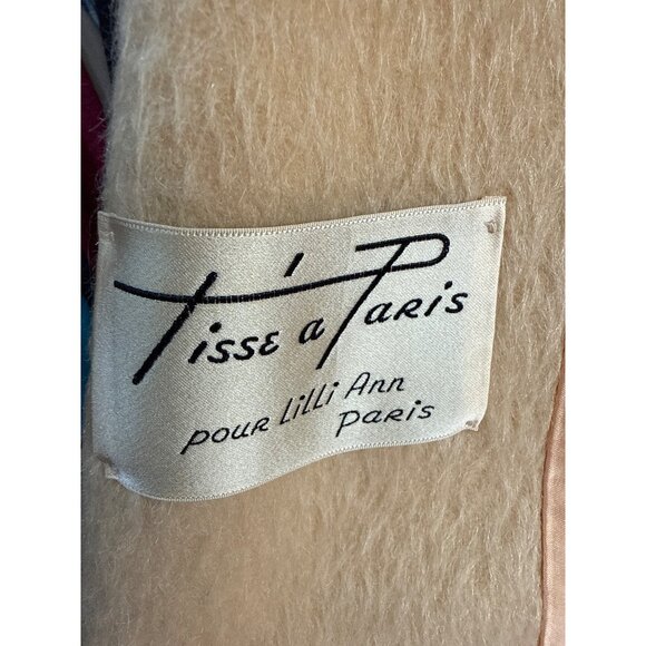 Vintage 1950’s Lilli Ann Paris San Francisco Womens Beige Wool Blend  Swing Coat - Picture 6 of 8